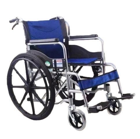 16 pulgadas silla de ruedas plegable para discapacitados y ancianos no tienen modo de suministro de energía