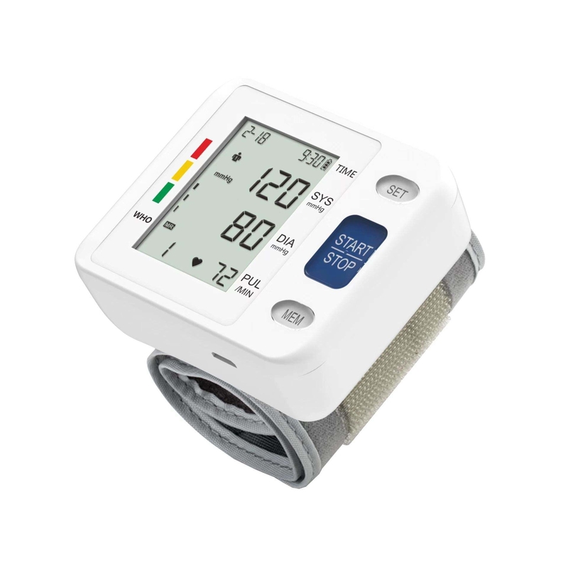2.2 pulgadas Tamaño de pantalla Eléctrico plástico Aneroide Esfigmomanómetro electrónico para el hogar