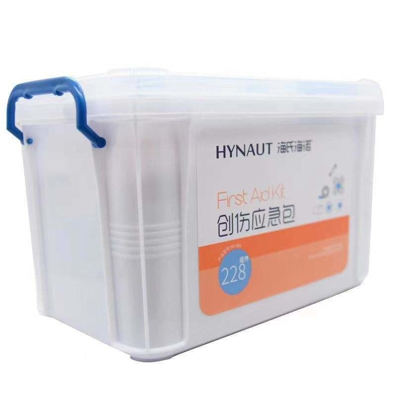 Estilo sencillo 156 piezas bolso médico de emergencia portátil impermeable kits de supervivencia de primeros auxilios