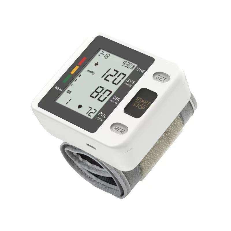 Clase II W3-3 Contador de presión arterial de muñeca preciso automático con equipo médico
